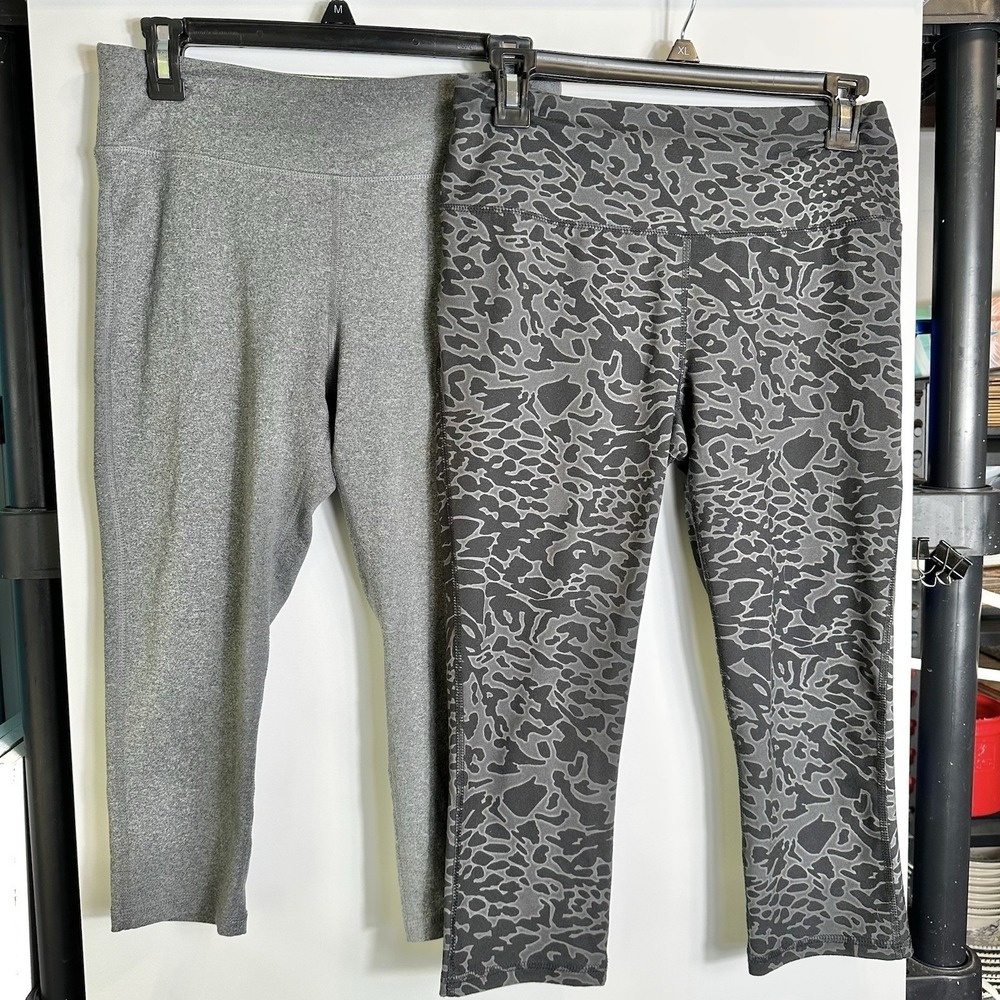 Marika Sport DSG Old Navy SHEIN Womens Sz M Cropped Leggings Capri Lot of‎ 4 VGC